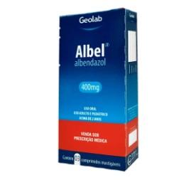 ALBEL 400MG 3CP MAST ALBENDAZOL GEOLAB
