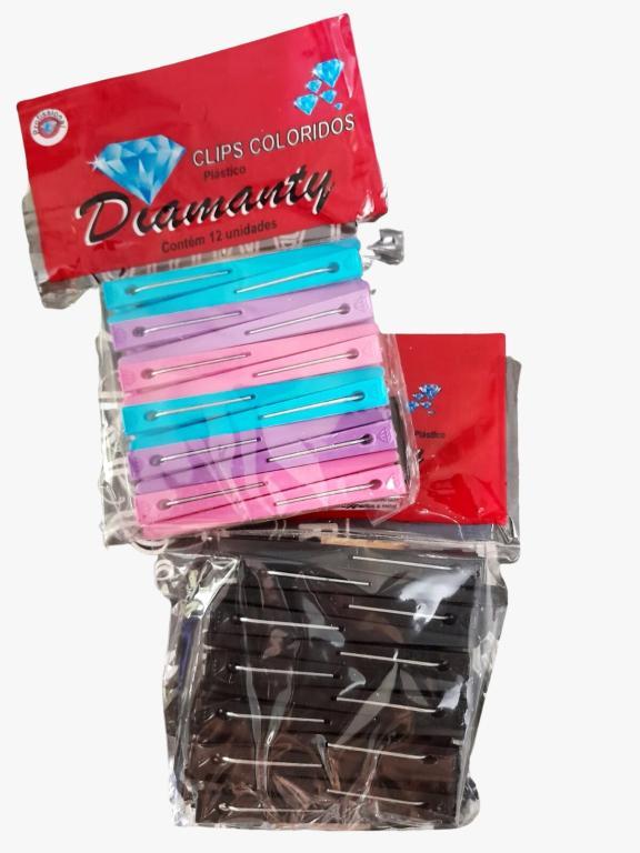 CLIPS COLORIDOPRETO C6 DIAMANTY
