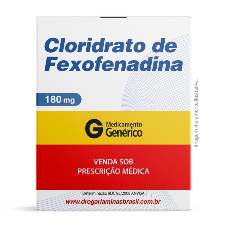 FEXOFENADINA 180MG 10CP REV G. NOVA QUIMICA