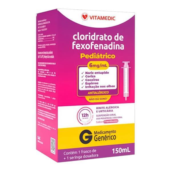 FEXOFENADINA 6MG/ML 150ML COP G. VITAMEDIC