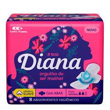 ABSORVENTE DIANA 8UN SUAVE C ABAS