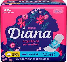 ABSORVENTE DIANA 8UN SUAVE S ABAS
