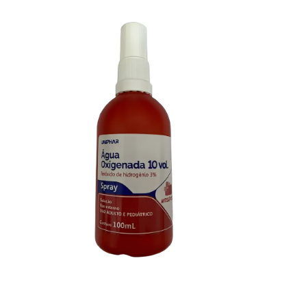 AGUA OXIGENADA  10VL SPRAY 100ML UNIPHAR