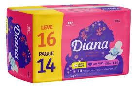 ABSORVENTE DIANA 16UN SUAVE C ABAS