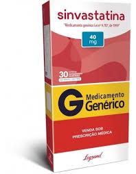 SINVASTATINA 40MG 30CPR LEGRAND