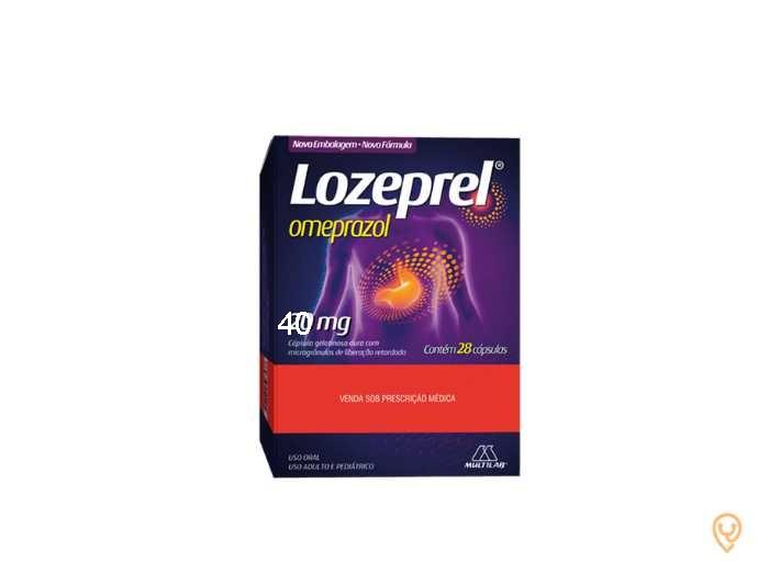 OMEPRAZOL 40MG C/28 CAP LOZEPREL