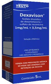 DEXAVISON 1+3,5MG/ML 5ML SOL OFTAL (*) DEXA+NEOMICINA TEUTO