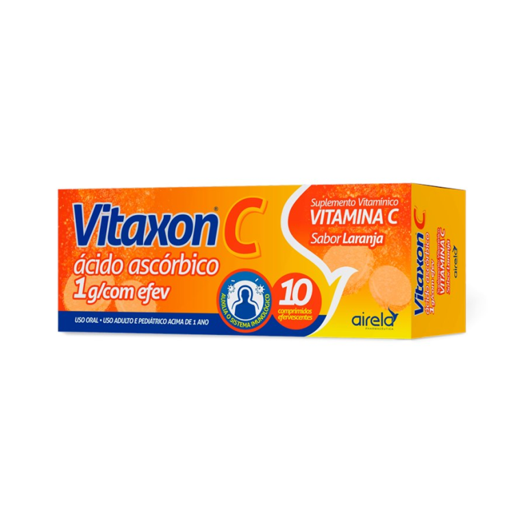 VITAXON C TRIPLA ACAO 10CP EFERV VITAMINA C+VITAMINA D+ZINCO AIRELA