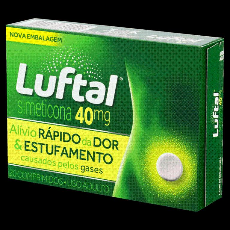 LUFTAL CX 20 COMP SIMETICONA 40MG