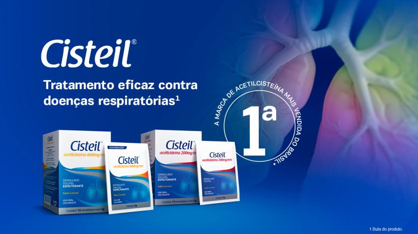 ACETILCISTEINA CISTEIL 600MG C/10 ENV GEOLAB