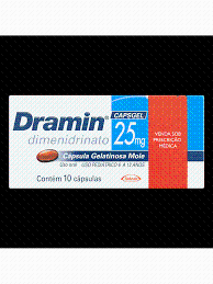 DRAMIN 25MG CAPS GEL   C/ 10 CAP MOLES COSMED