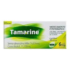TAMARINE 6 MG CX C/ 20 CAPS COSMED