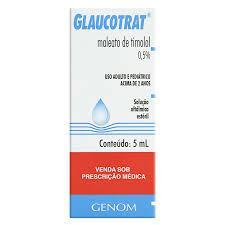 GLAUCOTRAT 0,5%  5ML UNIAO QUIMICA