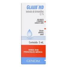 GLAUB MD 1MGML 1FR 5ML BRIMONIDINA TARTARATO UNIAO QUIMICA