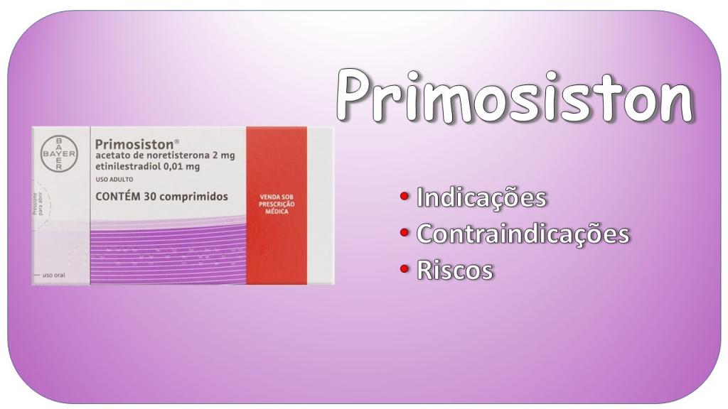 PRIMOSISTON 2MG 30 COMP UNIAO QUIMICA