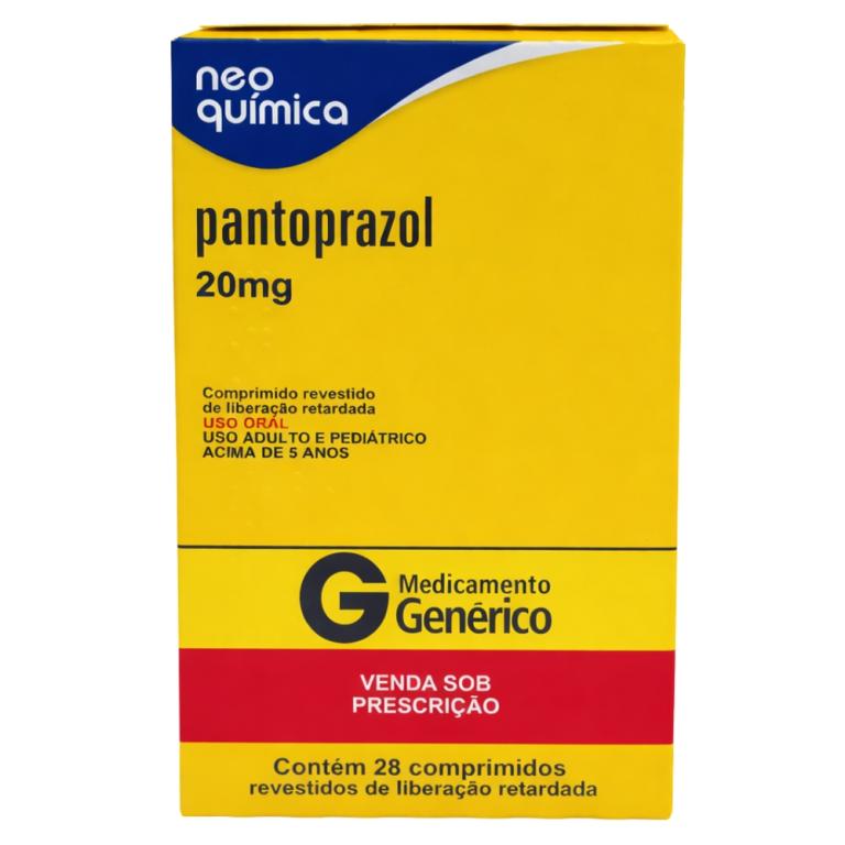 PANTOPRAZOL 20MG 28CPR NEO QUIMICA