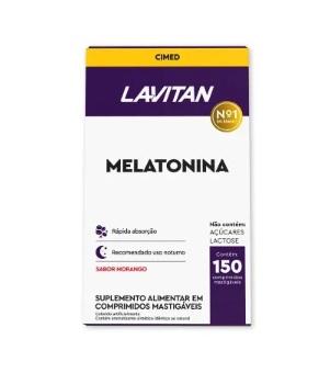 LAVITAN MELATONINA 0,21MG COM PT 150 MOR