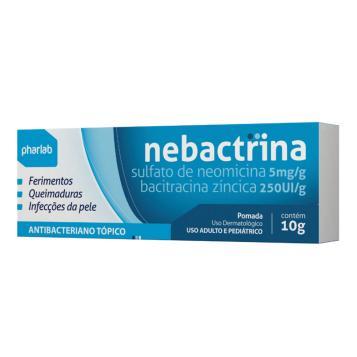 NEBACTRINA 5 MG/G 250 UI/G POM BIS 10 G