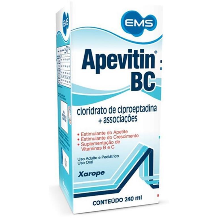 APEVITIN BC 240ML XPE CIPROEPTADINA+ASSOC EMS