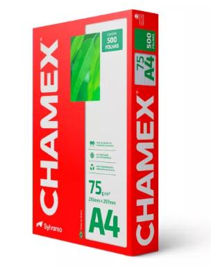 PAPEL A4 CHAMEX 75GRS 500FLS