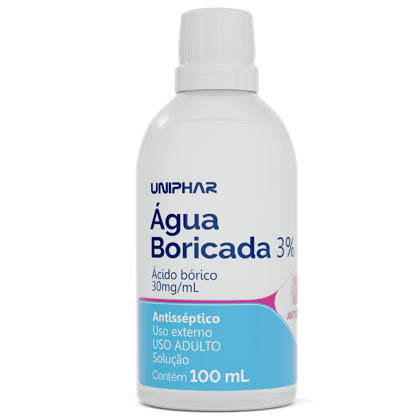 AGUA BORICADA 3% 100ML UNIPHAR