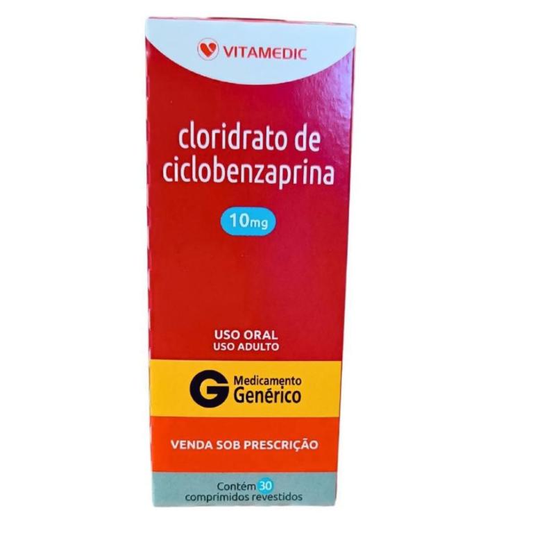 CICLOBENZAPRINA 5MG 30CP REV G. VITAMEDIC