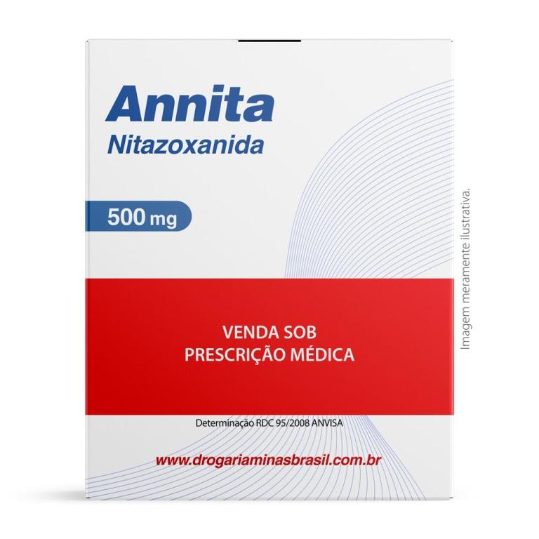 ANNITA 500MG 6 CP REV (NITAZOXANIDA)