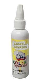 CORANTE LIQUIGEL 60 GR ICEBERG AMARELO DAMASCO