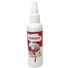 CORANTE LIQUIGEL 60 GR ICEBERG VERMELHO MARSALA