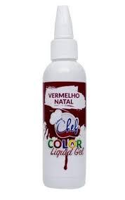 CORANTE LIQUIGEL 60 GR ICEBERG VERMELHO NATAL