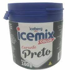 CORANTE PÓ PRETO ICEBERG 100 GR ICEBERG