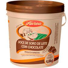 DOCE DE SORO COM CHOCOLATE 4,8 KG AUREA OU BOCARDO