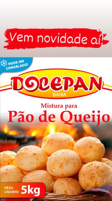PÃO DE QUEIJO 5 KG DOCEPAN BAHIA RICONI