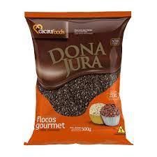 FALTA -FLOCOS MACIOS CHOCOLATE PRETO 1,005 KG CACAU FOODS