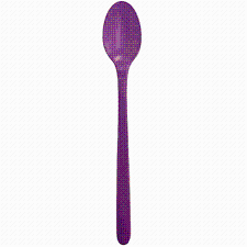 COLHER LONGA AÇAÍ ROXA COM 100 UNIDADES