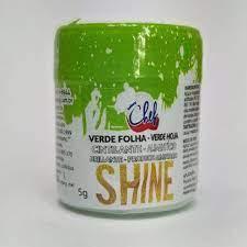 PÓ CINTILANTE VERDE FOLHA 5 G SHINE ICEBERG