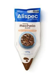 RECHEIO CONFEITARIA CREME DE AVELÃ COM CACAU 1,01 KG ALISPEC