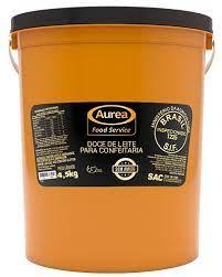 DOCE DE LEITE PURO AUREA 4,5 KG (SEM AMIDO)