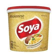 MAIONESE SOYA OU SALADA  3 KG BALDE