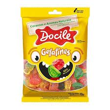 GOMA GELATINE MIX DE FRUTAS 70 GR DOCILE