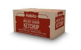 KETCHUP SACHET HABITO 140X6 GRAMAS