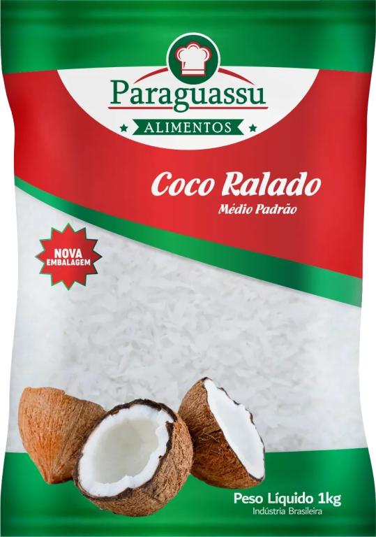 FALTA COCO RALADO MÉDIO 1 KG PARAGUASSU