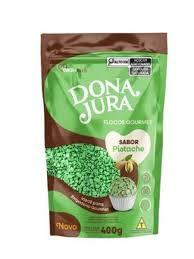 FLOCOS MACIO SABOR PISTACHE 400 GRAMAS DONA JURA