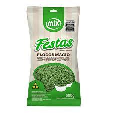 FLOCOS MACIO SABOR PISTACHE 500 GRAMAS MIX