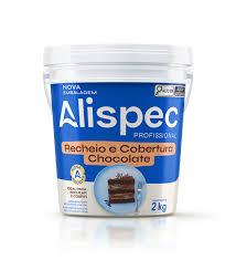 RECHEIO E COBERTURA CHOCOLATE 2 KG ALISPEC