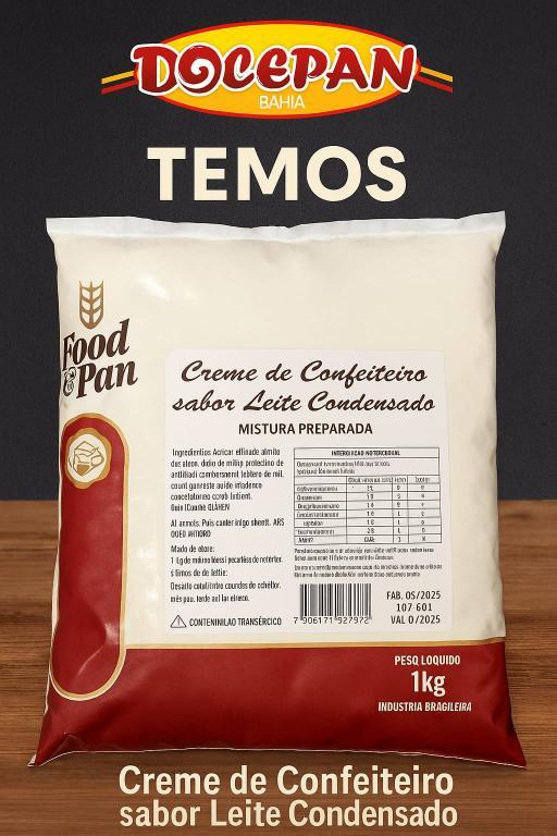CREME ED CONFEITEIRO BAUNILHA FOOD PAN