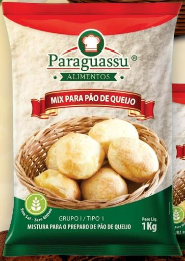 MISTURA PARA PÃO DE QUEIJO PARAGUASSÚ 1 KG