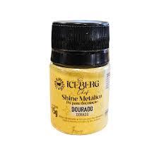 PÓ DOURADO METÁLICO 15 GRAMAS SHINE