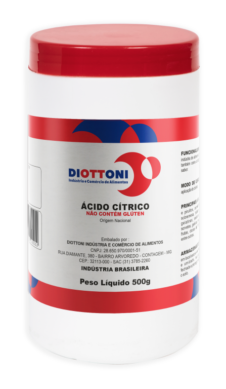 ACIDO CITRICO 500 GRAMAS DIOTTONI