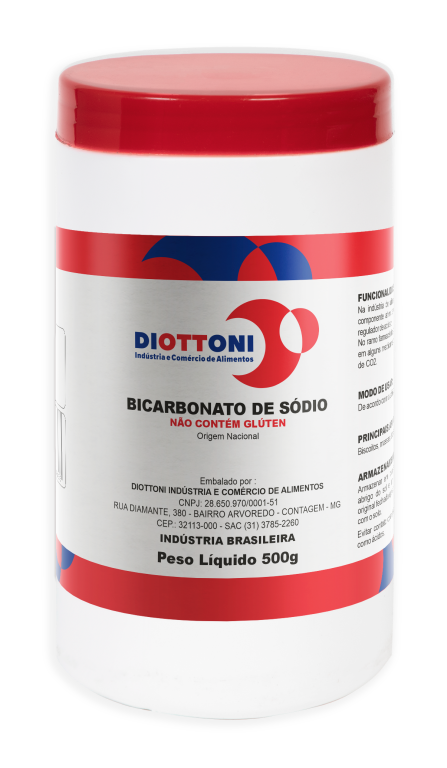 BICARBONATO DE SÓDIO 500 GRAMAS DIOTT